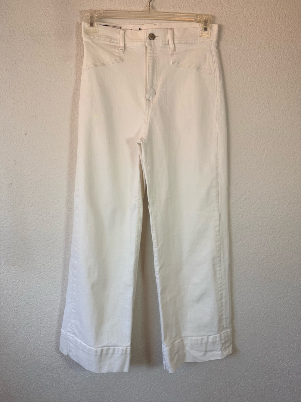 GAP White Wide Leg Jeans